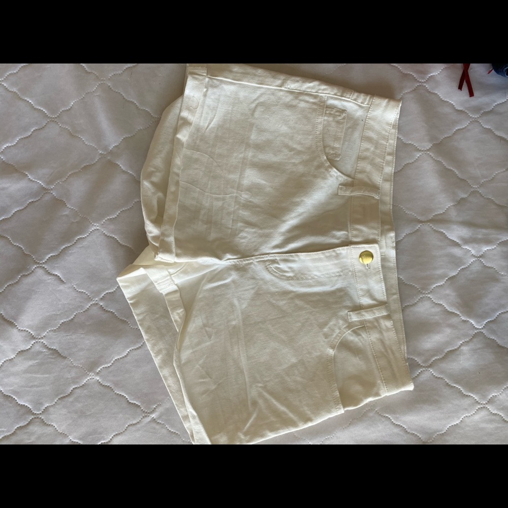 White shorts